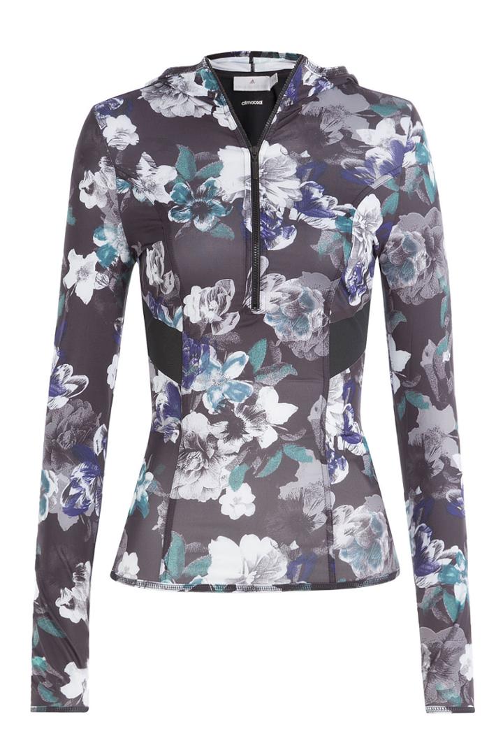 Adidas By Stella Mccartney Adidas By Stella Mccartney Printed Zip Top