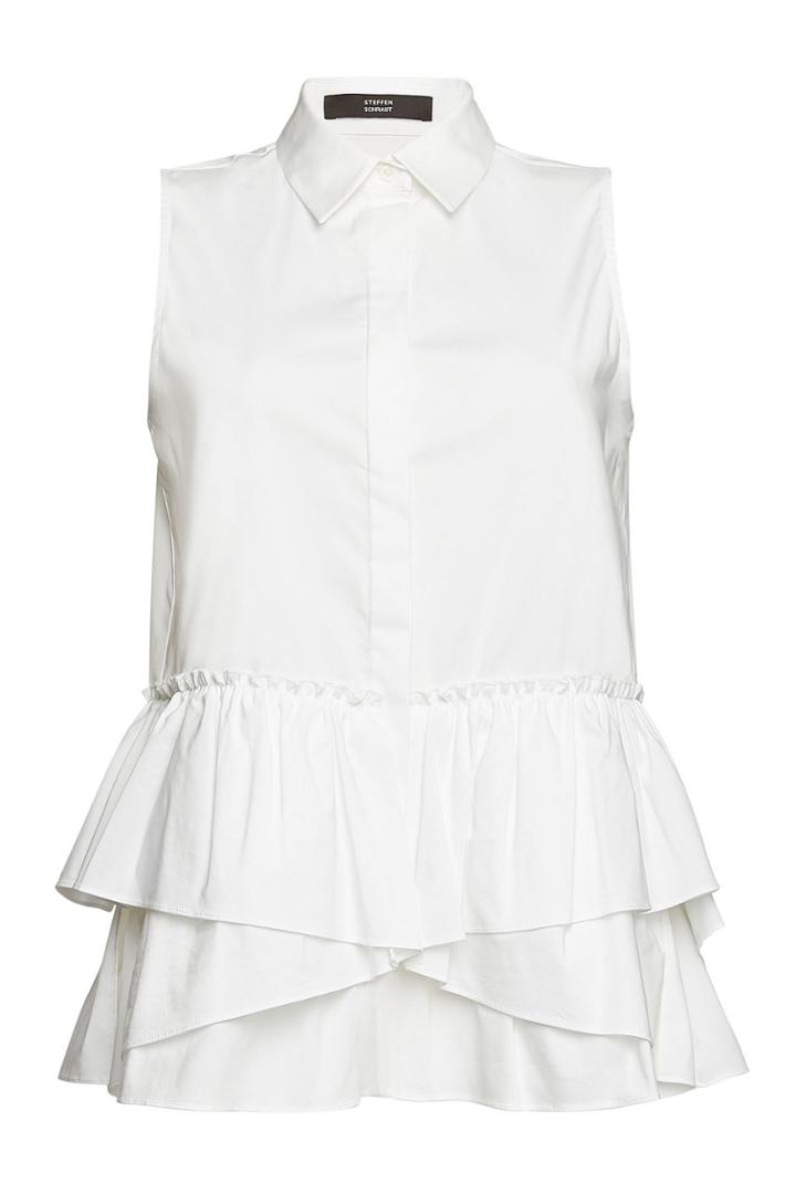 Steffen Schraut Steffen Schraut Sleeveless Blouse With Cotton