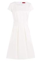 Hugo Hugo Cotton Blend Dress - Beige