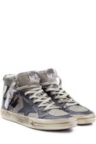 Golden Goose Golden Goose 2.12 Leather Sneakers - Grey