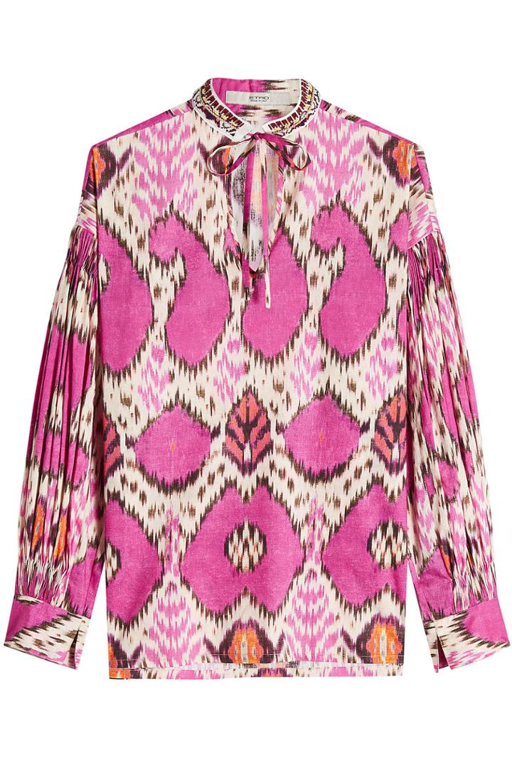 Etro Etro Printed Cotton Blouse
