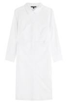 Tara Jarmon Tara Jarmon Cotton Shirt Dress - White