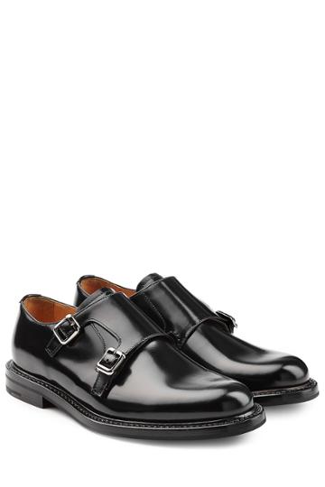 Churchs Churchs Leather Monk Shoes - Black
