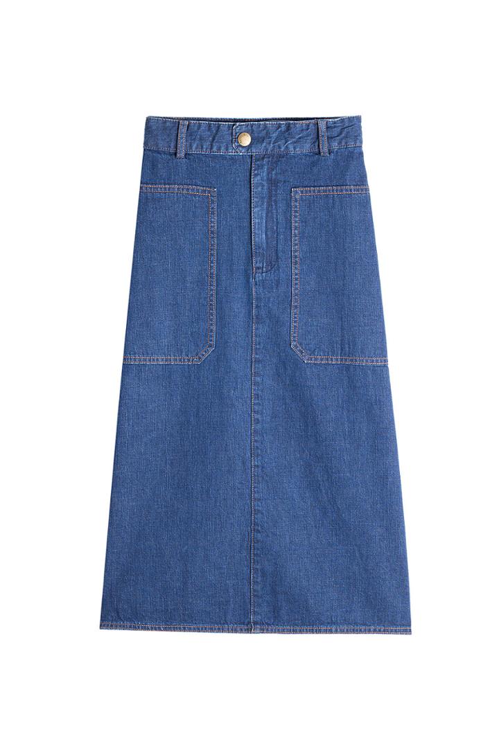 A.p.c. A.p.c. A-line Denim Skirt
