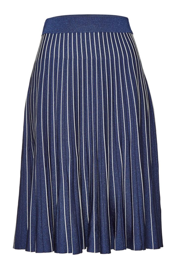 Jonathan Simkhai Jonathan Simkhai Metallic Pleats Skirt