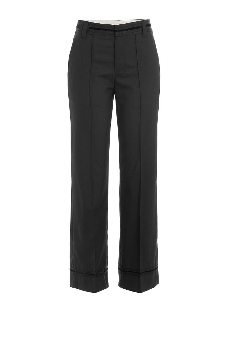 Marc Jacobs Marc Jacobs Wool Pants - Black