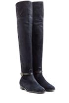 Burberry Shoes & Accessories Burberry Shoes & Accessories Suede Over-the-knee Boots - Blue