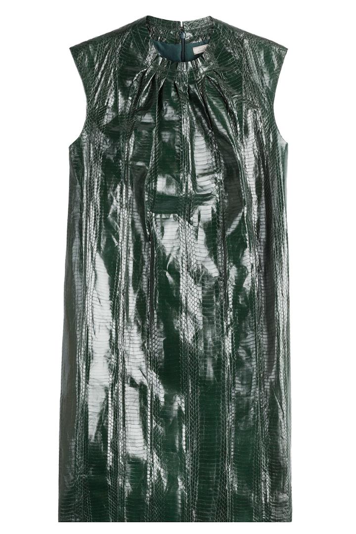 Nina Ricci Nina Ricci Snake Leather Dress