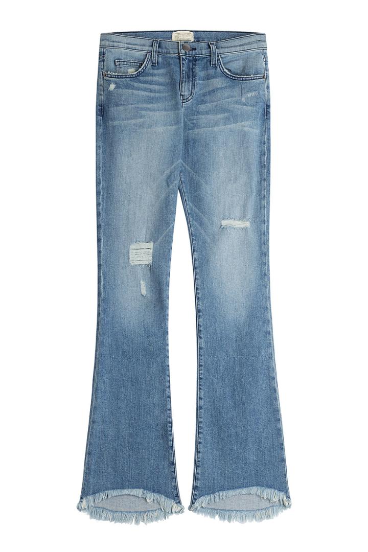 Current/elliott Current/elliott Distressed Flared Jeans