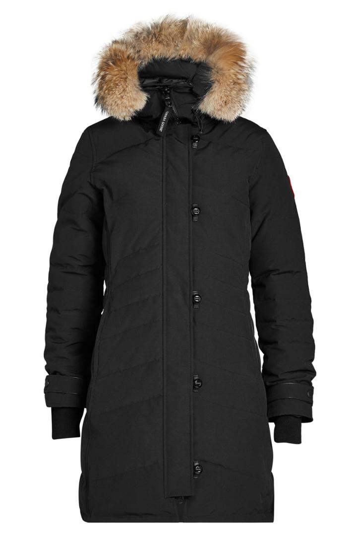 Canada Goose Canada Goose Quilted Down Parka With Fur-trimmed Hood