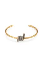 Marc Jacobs Marc Jacobs Gold-tone Bangle With Embellishment