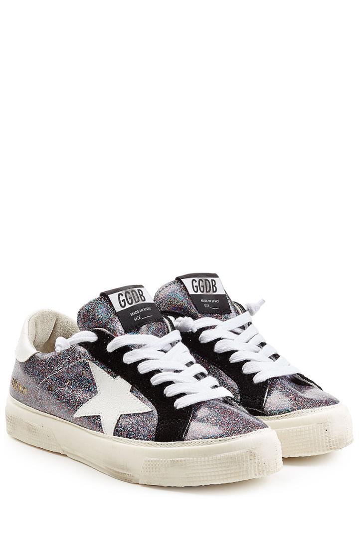 Golden Goose Golden Goose Glitter May Sneakers - Multicolor