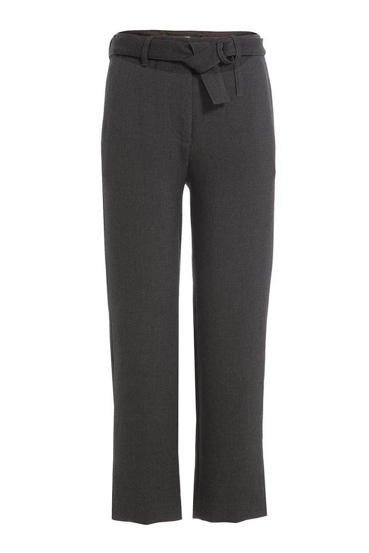 Steffen Schraut Steffen Schraut Cropped Pants With Tie - Grey