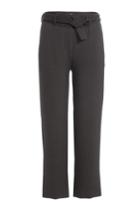 Steffen Schraut Steffen Schraut Cropped Pants With Tie - Grey