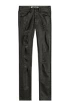 Off White Off White Slim Fit Five-pocket Jeans With Rips