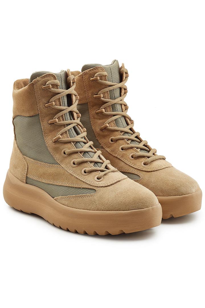 Yeezy Yeezy Boots With Suede And Mesh