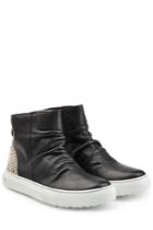 Fiorentini & Baker Fiorentini & Baker Bolt Leather Sneakers With Snake Print - Black