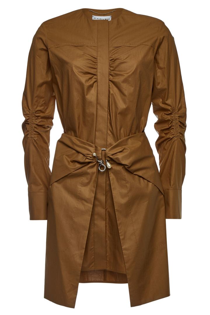 Carven Carven Cotton Shirt Dress