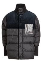 Marni Marni Quilted Jacket With Down Filling And Corduroy