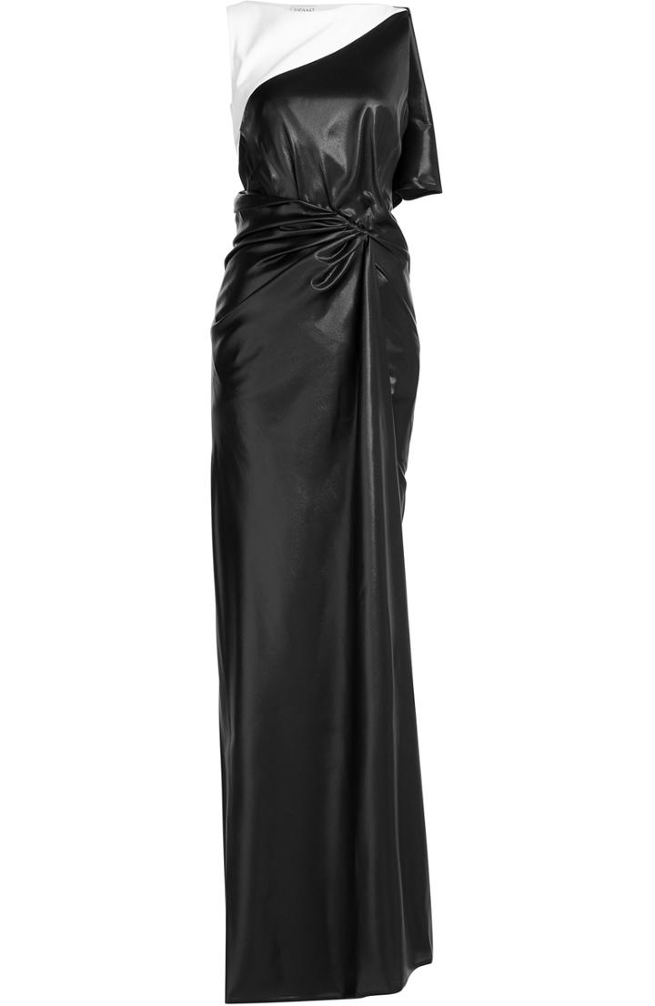 Vionnet Draped Satin Dress