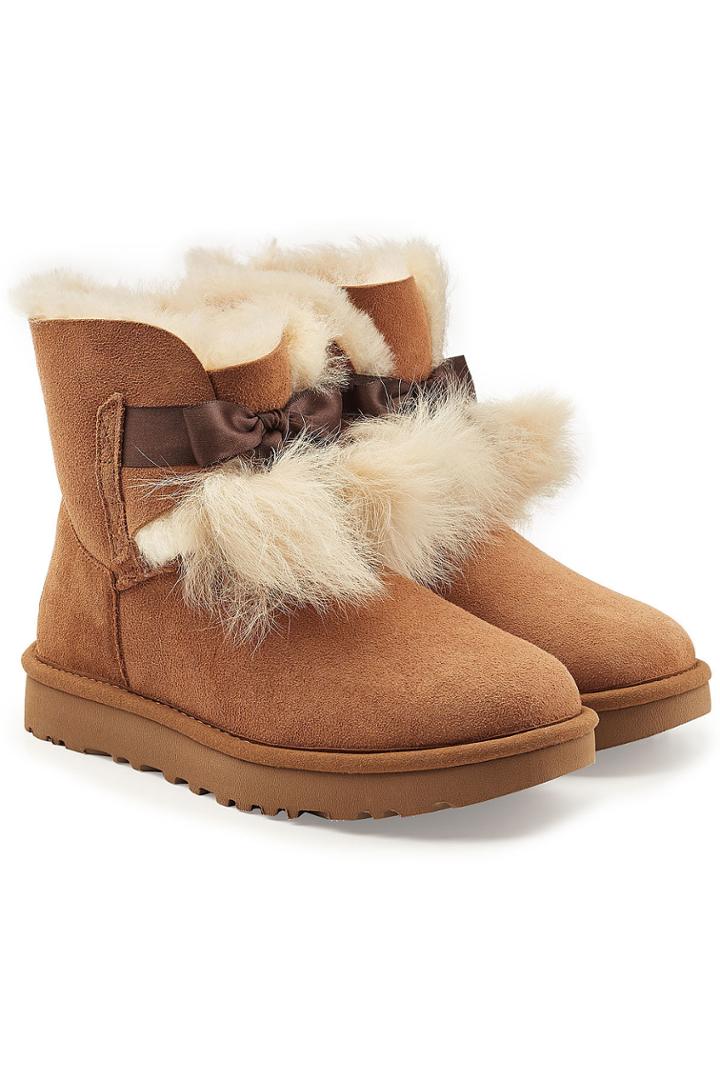 Ugg Australia Ugg Australia Gita Shearling Lined Suede Boots