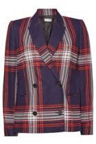 By Malene Birger By Malene Birger Rivali Printed Blazer With Linen And Cotton