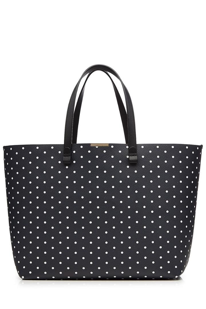 Victoria Beckham Victoria Beckham Printed Tote - Black