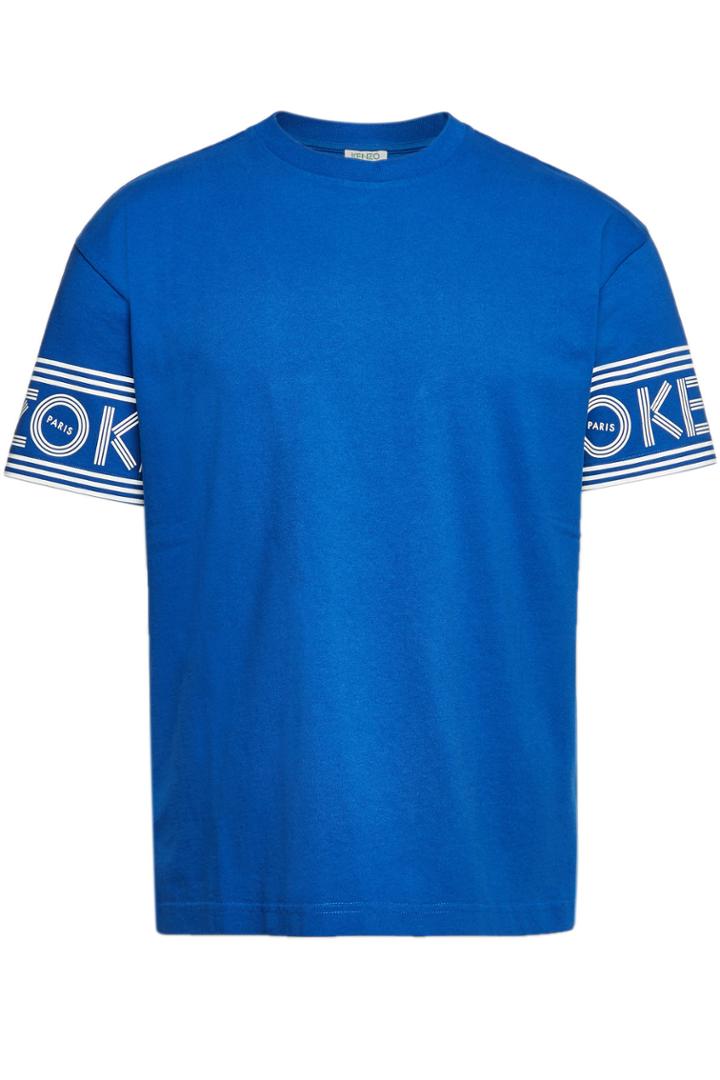 Kenzo Kenzo Cotton Logo Sleeve T-shirt