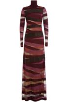 Emilio Pucci Emilio Pucci Turtleneck Maxi Dress With Virgin Wool