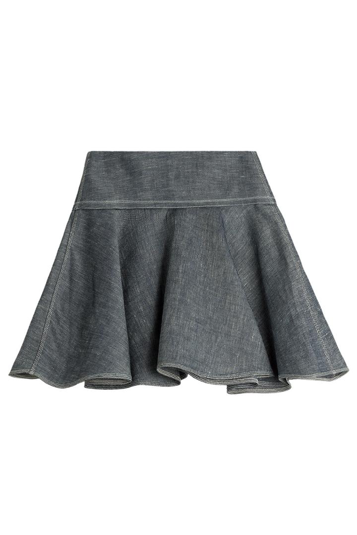 Rag & Bone Rag & Bone Elsa Flared Denim Skirt