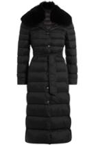 R.e.d. Valentino R.e.d. Valentino Down Coat With Fur-trimmed Collar
