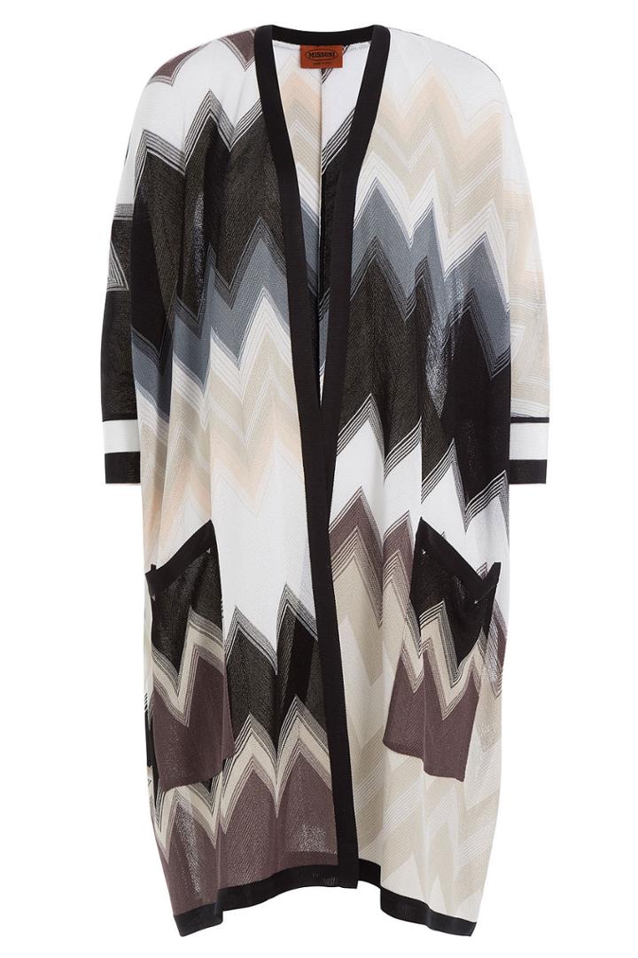 Missoni Missoni Chevron Knit Cardigan - None