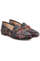 Sam Edelman Sam Edelman Printed Fabric Loafers With Leather