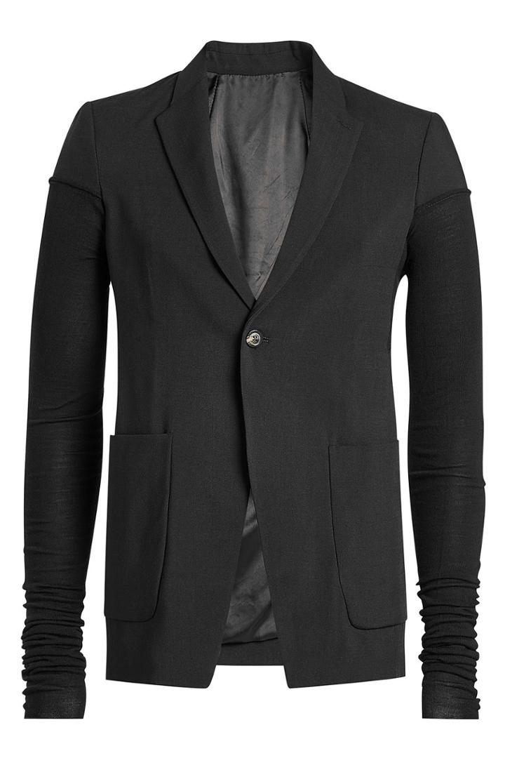 Rick Owens Rick Owens Blazer With Wool