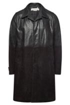 Golden Goose Deluxe Brand Golden Goose Deluxe Brand Mcqueen Leather And Suede Coat