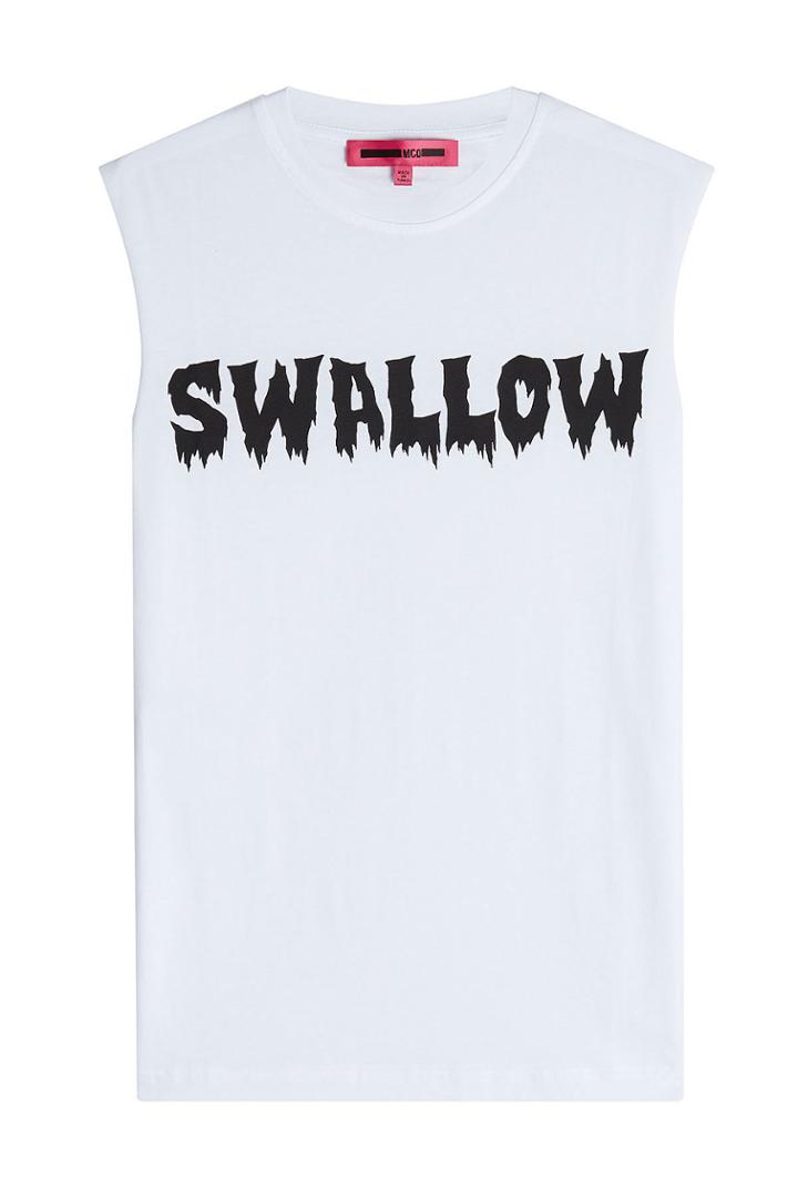 Mcq Alexander Mcqueen Mcq Alexander Mcqueen Printed Cotton Tank - White