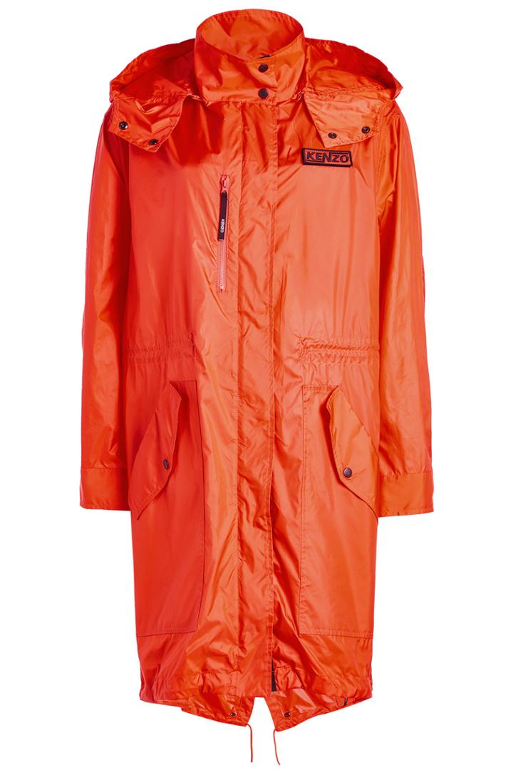 Kenzo Kenzo Hooded Rain Coat