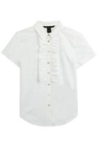 Marc By Marc Jacobs Marc By Marc Jacobs Cotton Blouse With Ruffles
