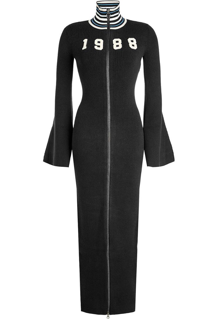 Fenty Puma By Rihanna Fenty Puma By Rihanna Sweater Maxi Dress With Zip-up Front