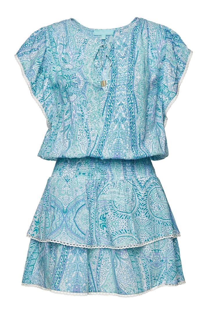 Melissa Odabash Melissa Odabash Keri Printed Mini Dress