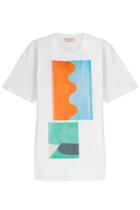 Marni Marni Printed Cotton T-shirt - White