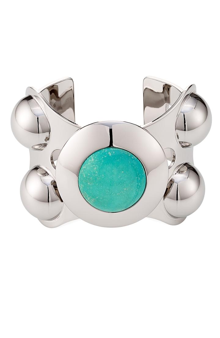 Emilio Pucci Cuff Bracelet With Turquoise
