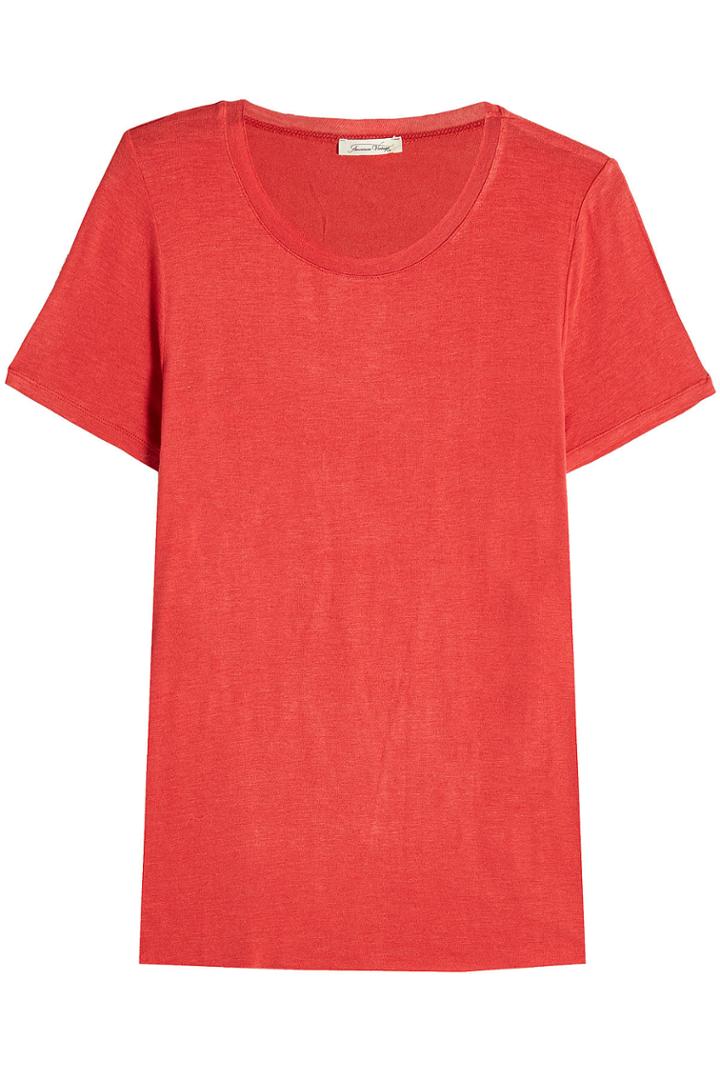 American Vintage American Vintage Jersey T-shirt With Wool