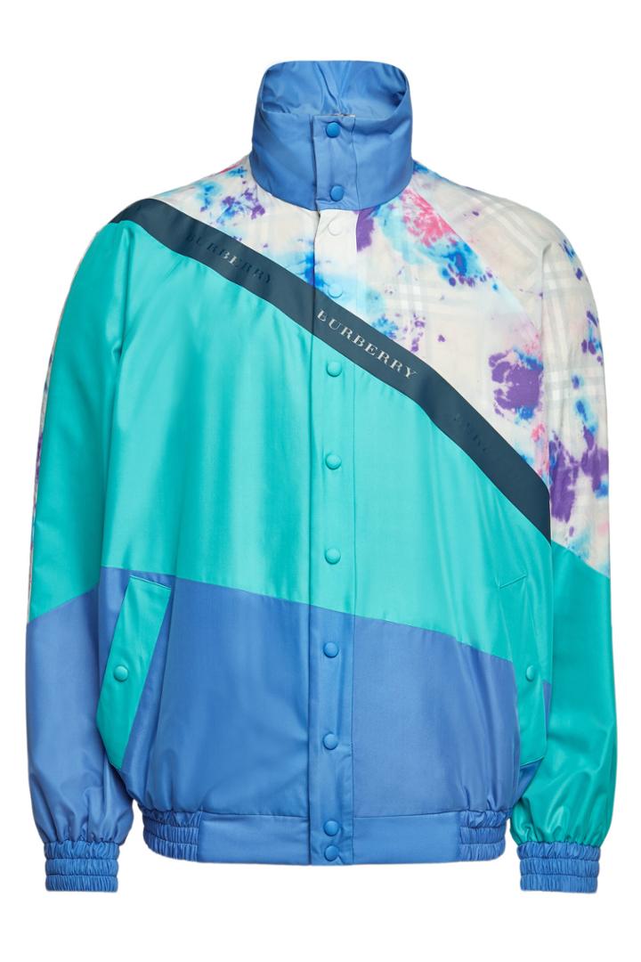 Burberry Burberry Printed Jacket With Silk