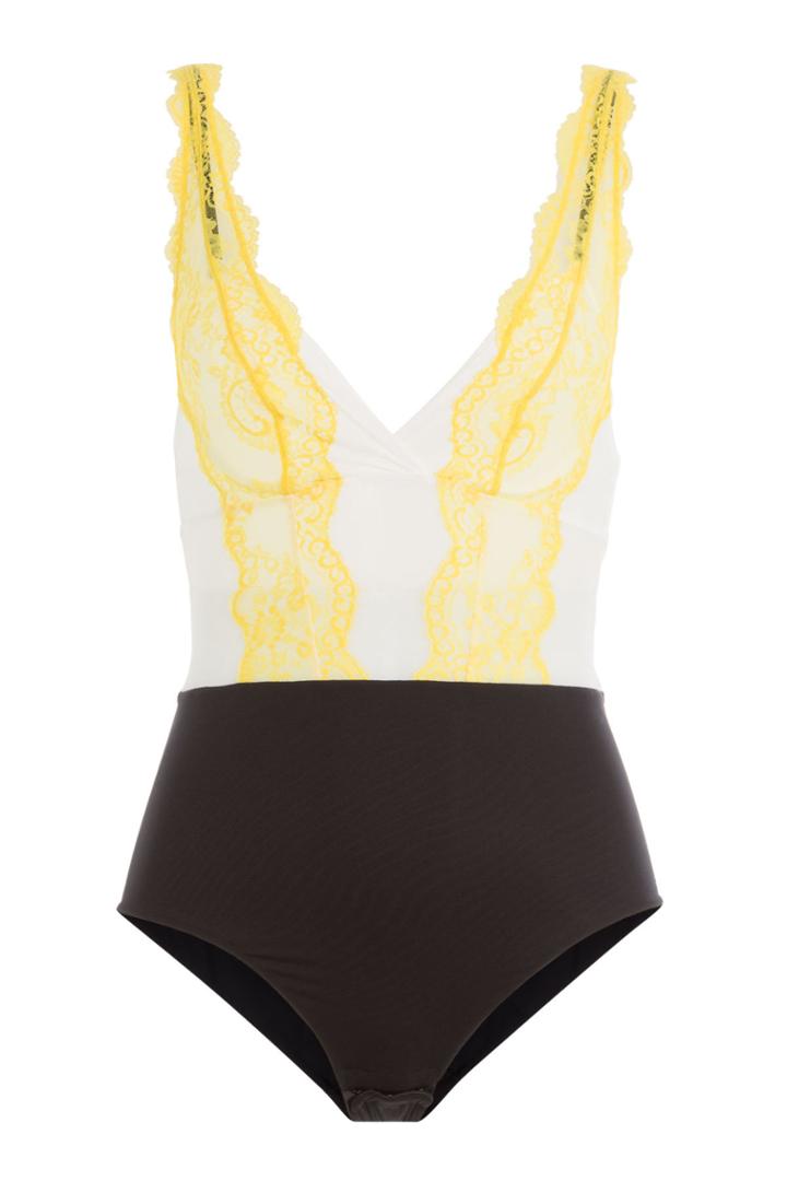 La Perla La Perla Body With Lace And Mesh