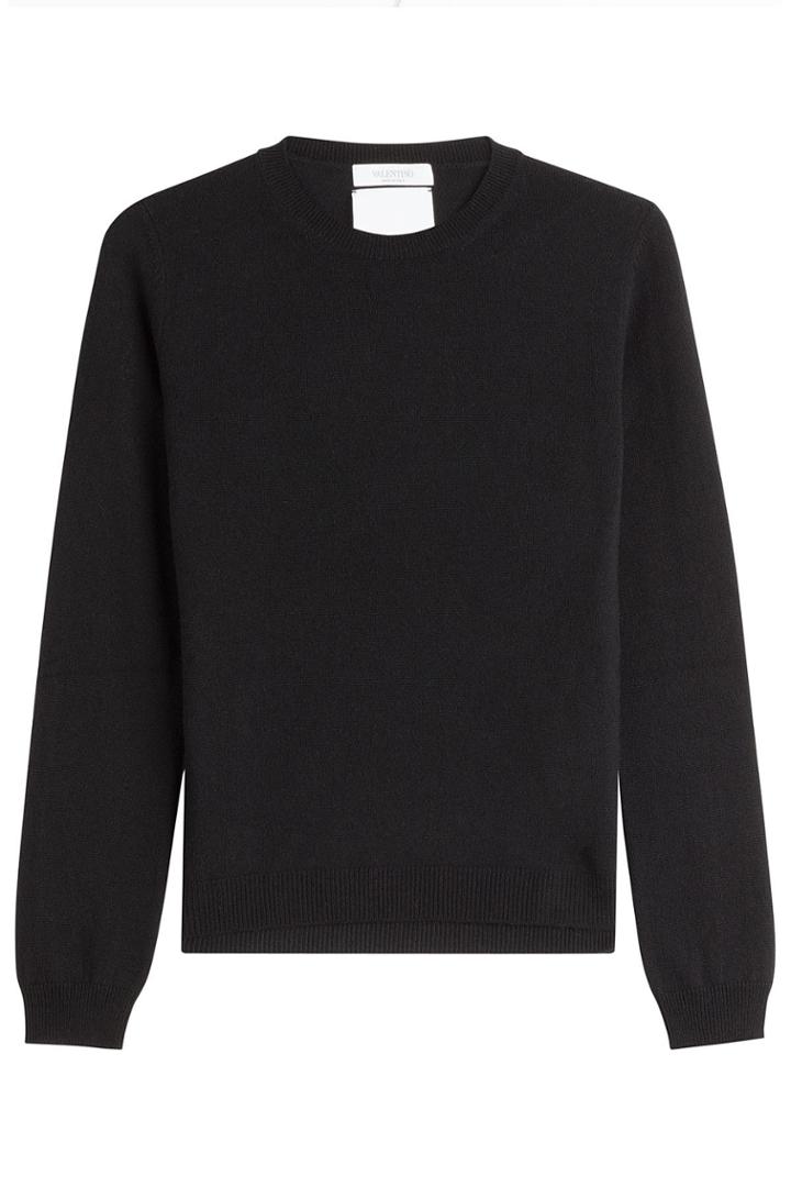Valentino Valentino Cashmere Pullover With Rockstuds