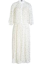 Joseph Joseph Mirrisso Embroidered Silk Dress