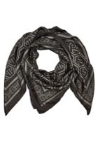 Philipp Plein Philipp Plein Printed Silk Scarf