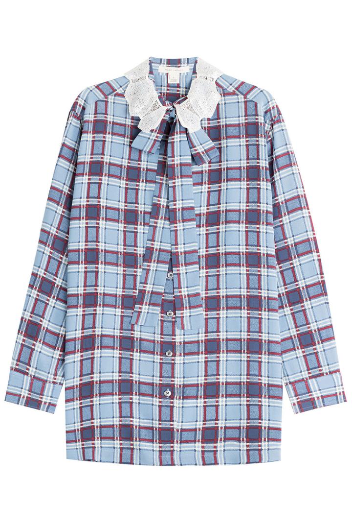 Marc Jacobs Marc Jacobs Printed Cotton Shirt With Sequin Collar