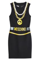 Moschino Moschino Printed Crepe Dress